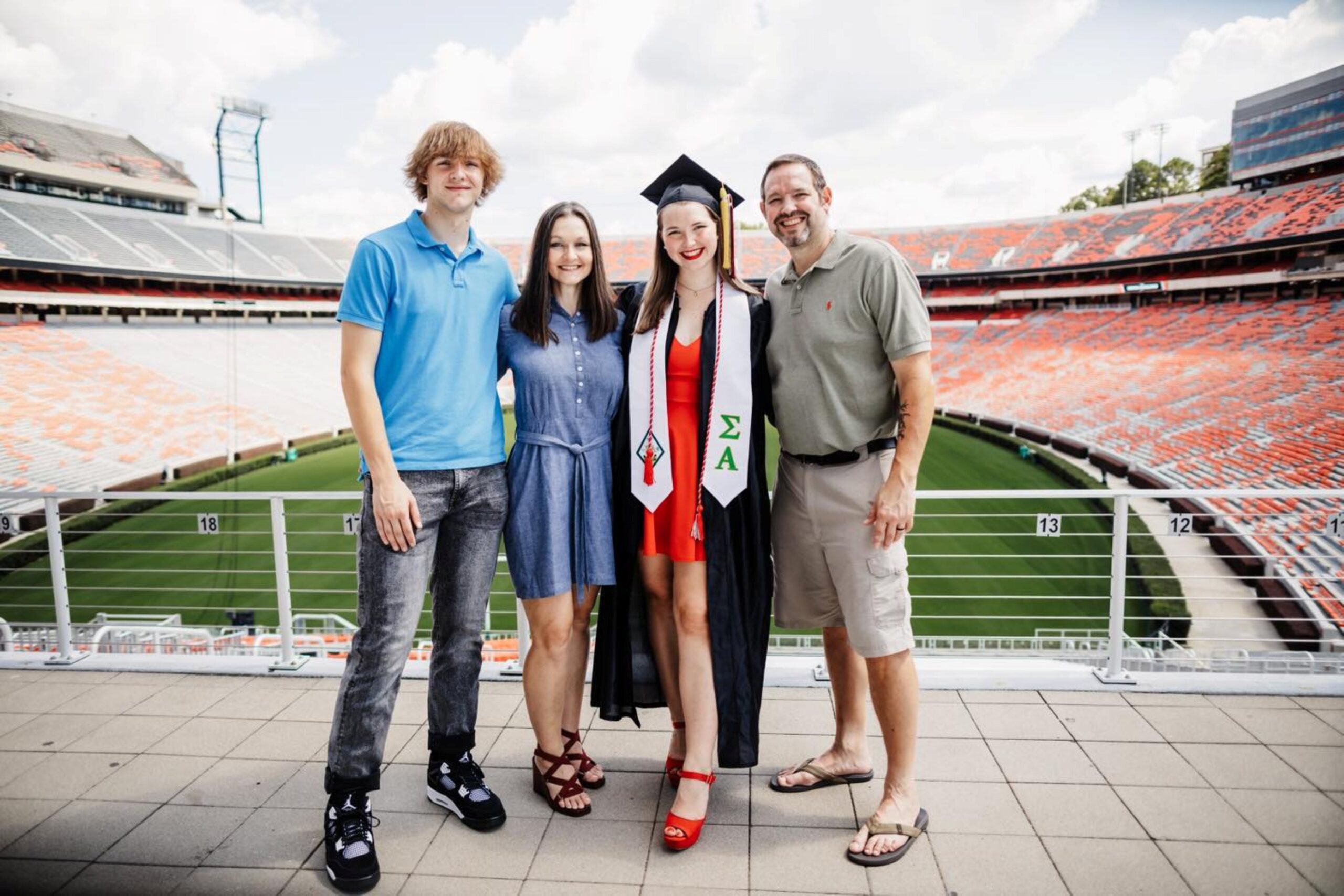 Check Mark Junk Removal owner operators - We are so proud of our college graduate!