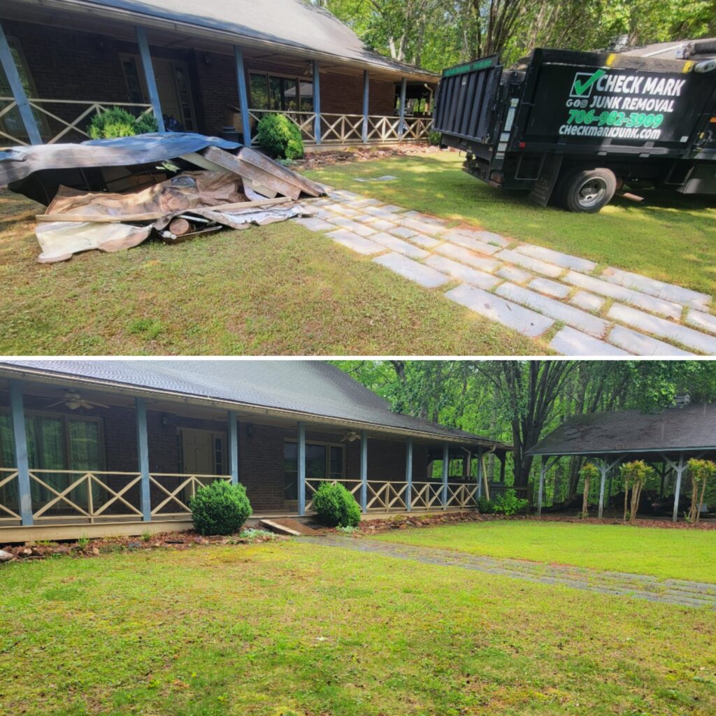 pre-list house front before after